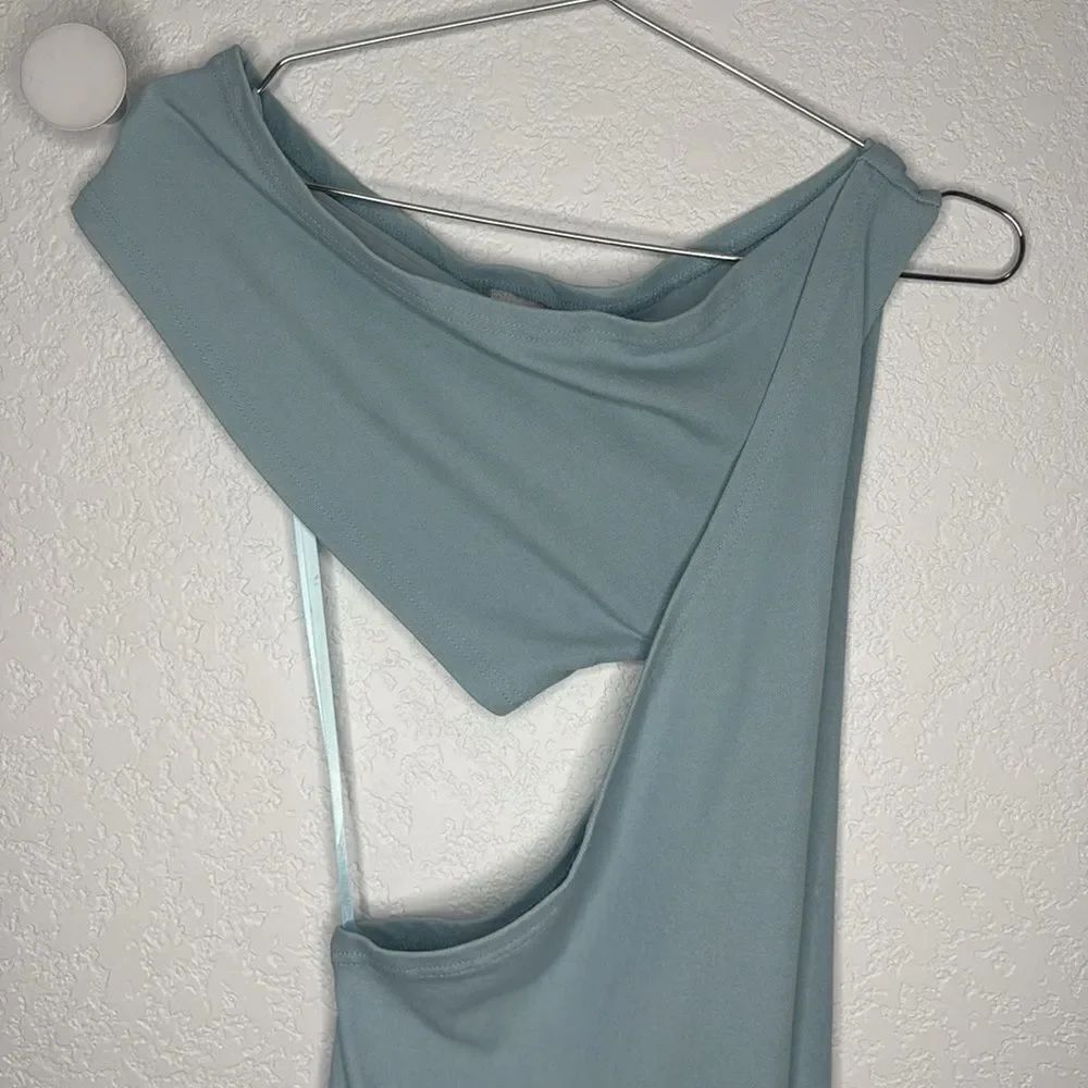 NWT Atoir Revolve TIME STANDS STILL SLEEVELESS Maxi DRESS POWDER BLUE Size 4 - Picture 4 of 13
